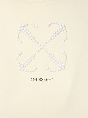 Koszulka bawełniana slim fit Off-white