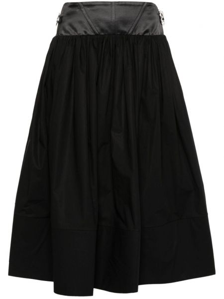 Midi suknja Chopova Lowena crna