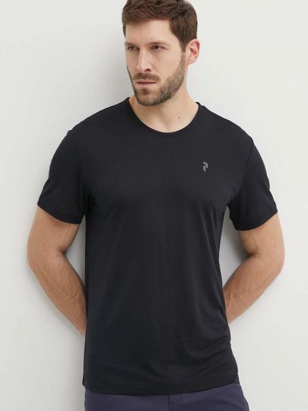 Majica v športnem stilu Peak Performance črna