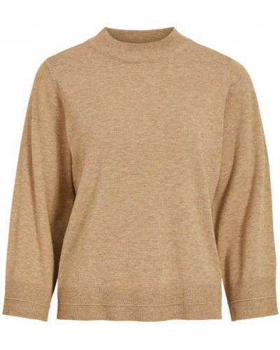 Pikčasti pulover Vila rjava