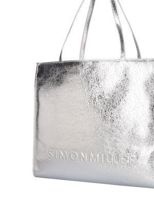 Nákupná taška Simon Miller strieborná