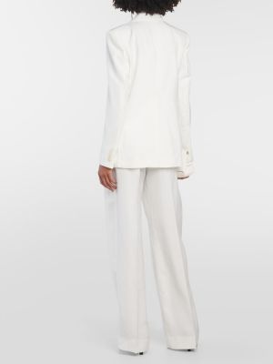 Asimetrični blazer Victoria Beckham bela