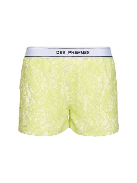 Pantalones cortos de encaje Des Phemmes