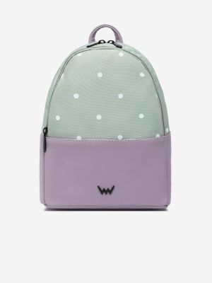 Bodkovaný batoh Vuch fialová
