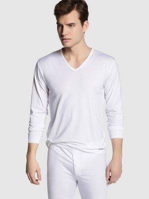 Camiseta de manga larga manga larga Impetus blanco
