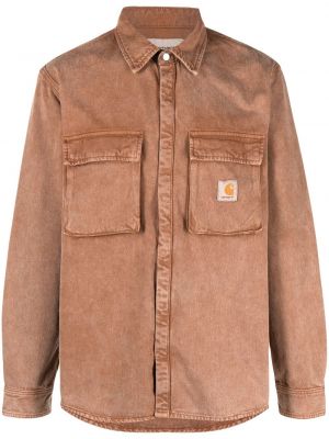 Skjorta Carhartt Wip brun