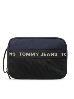 Mallette de maquillage en nylon Tommy Jeans bleu