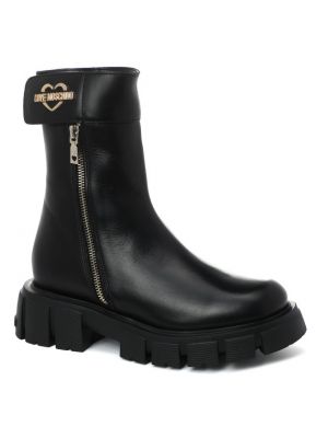 Полусапоги Love Moschino черные