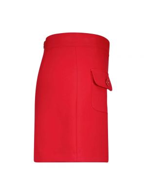 Mini falda Seductive rojo