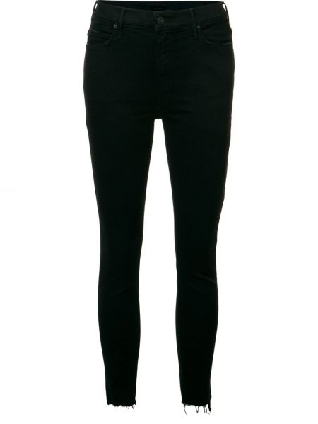 Vaqueros skinny ajustados Mother negro