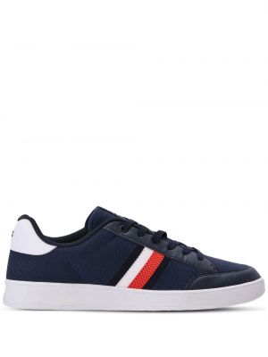 Sneakers med mönster i ränder Tommy Hilfiger blå