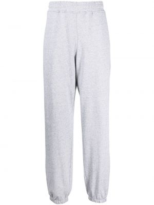 Pantaloni sport cu broderie din bumbac This Is Never That gri