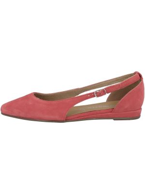 Balerina cipők Tamaris piros