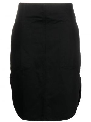 Pouzdrová sukně Totême černé