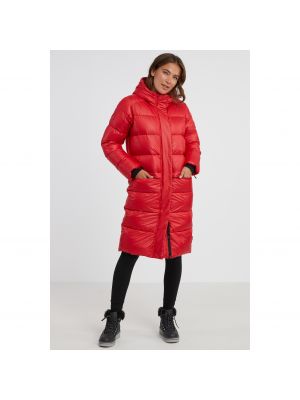 Prošívaný zimní kabát Sam 73 červený