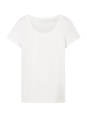T-shirt Tom Tailor bianco