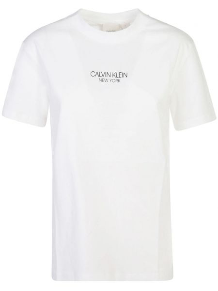 T-shirt Calvin Klein hvid