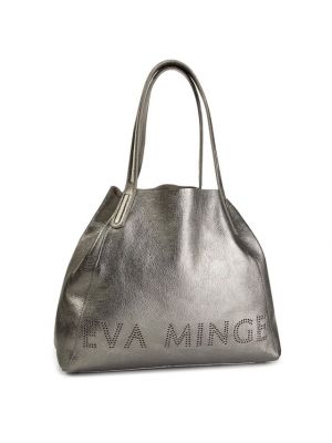 Nákupná taška Eva Minge strieborná