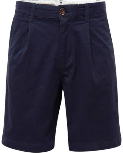 Pantaloni chino plissettati Anerkjendt blu