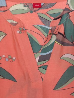 Košeľové šaty S.oliver zelená