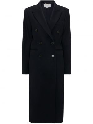 Gyapjú kabát Victoria Beckham fekete