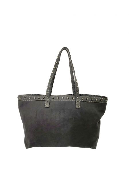 Τσάντα shopper με καρφιά Fendi Pre-owned μαύρο