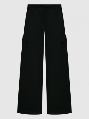 Чорні вишиті штани карго Off-white