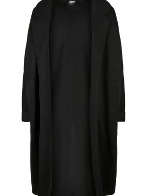 Oversized πλεκτό παλτό από μοντάλ Uc Ladies μαύρο