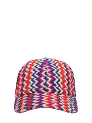Cappello con visiera di lana Missoni