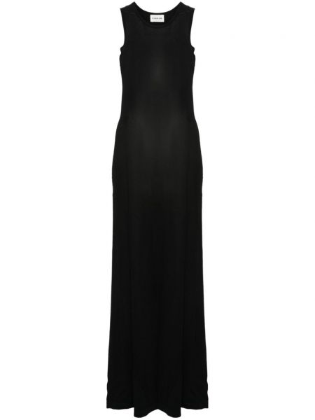 Αμάνικη μάξι φόρεμα P.a.r.o.s.h. μαύρο