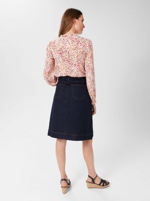 Блузка с принтом с абстрактным узором Hobb's розовая
