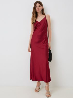Платье Kotis Couture бордовое
