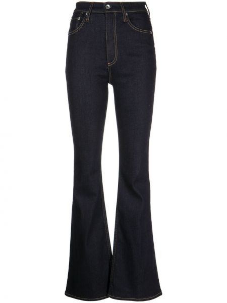 High waist bootcut jeans Rag & Bone blau