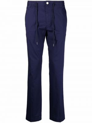 Pantalones chinos con cordones Tommy Hilfiger azul