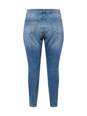 Skinny τζιν Tommy Jeans Curve μπλε