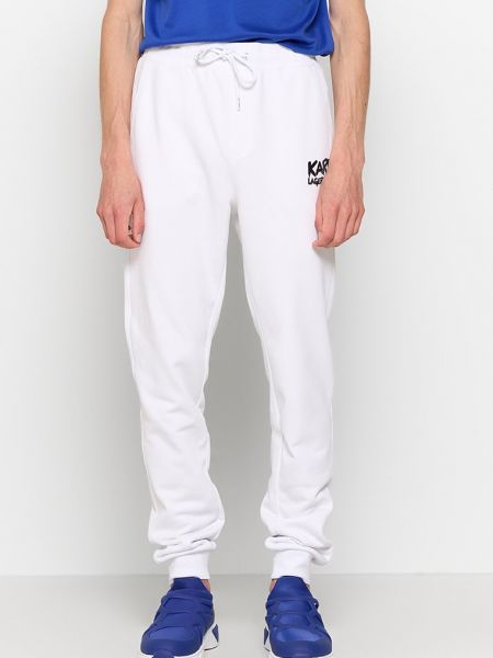 Spodnie sportowe Karl Lagerfeld białe
