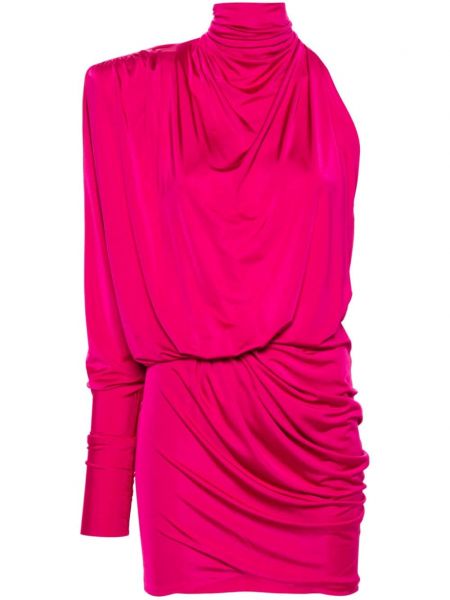 Koktejl obleka Alexandre Vauthier roza