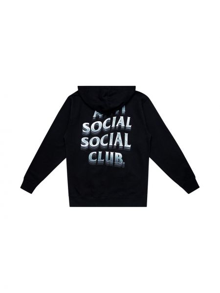 Sudadera con capucha Anti Social Social Club negro