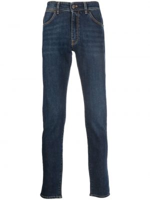 Slim fit skinny fit-jeans Pt Torino blå