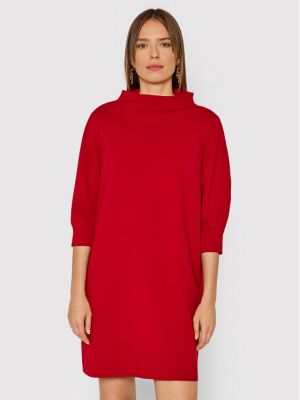 Плетена рокля Liviana Conti червено