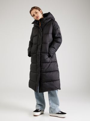 Žieminis paltas Ecoalf juoda