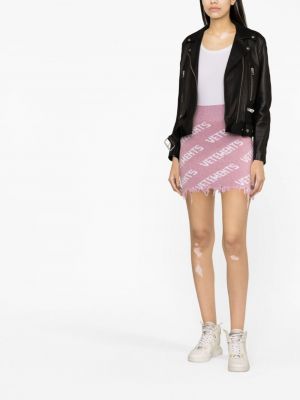 Mini sijonas Vetements rožinė