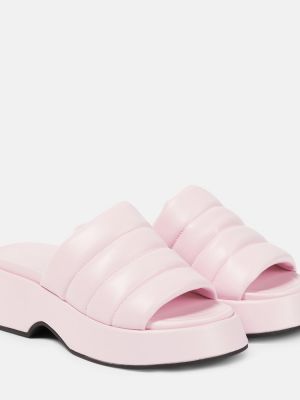 Sandály Ganni růžové