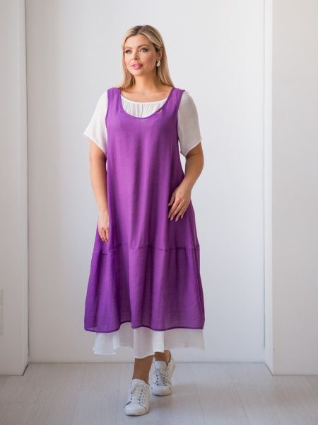 Платье Novita фиолетовое