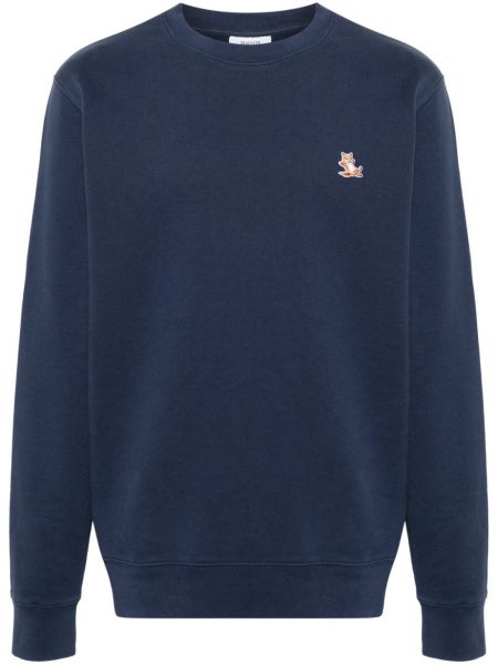 Sweatshirt Maison Kitsuné blå