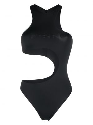 Maillot de bain à imprimé Pinko noir