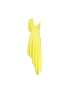 Sukienka koktajlowa Stella Mccartney żółta