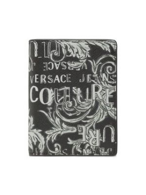 Versace Jeans Couture Nagyméretű férfi pénztárca 74YA5PB6  - Fekete