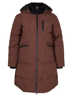 Žieminis paltas Zizzi ruda