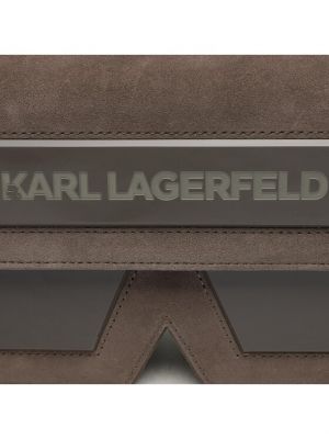 Чанта Karl Lagerfeld кафяво